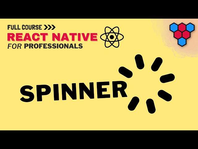 Loading Spinner in React Native // ActivityIndicator Component