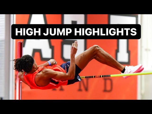 Ole Miss High Jump Progression Highlights | Dontavious Hill Clears 2.20 (7’2.5)