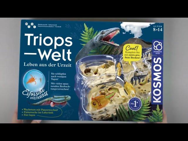 Kosmos Experimentierkasten: Triops Welt - Leben aus der Urzeit - Smyths Toys Superstores DE