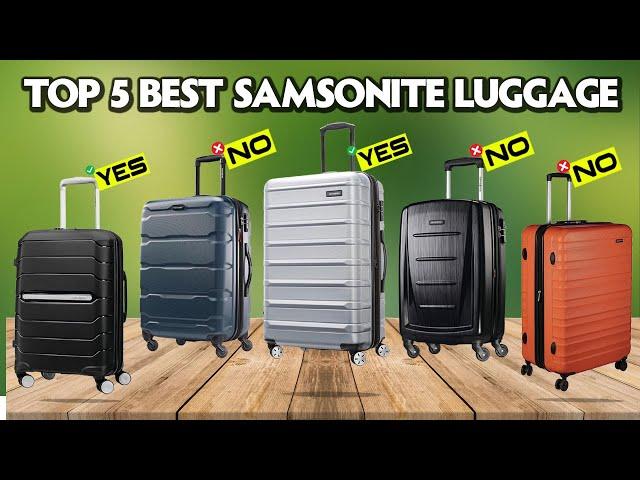 Top 5 Best Samsonite Luggage 2025  DON'T Buy a Samsonite Luggage Until You See This!