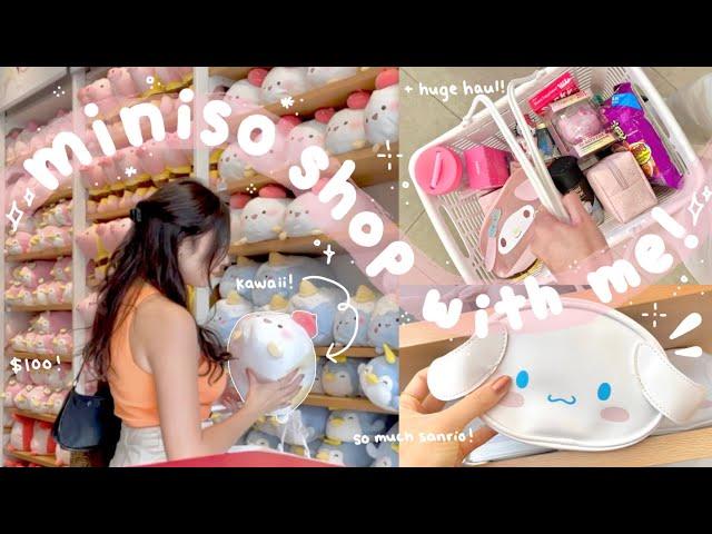 MINISO store tour + HAUL! *$100 budget*