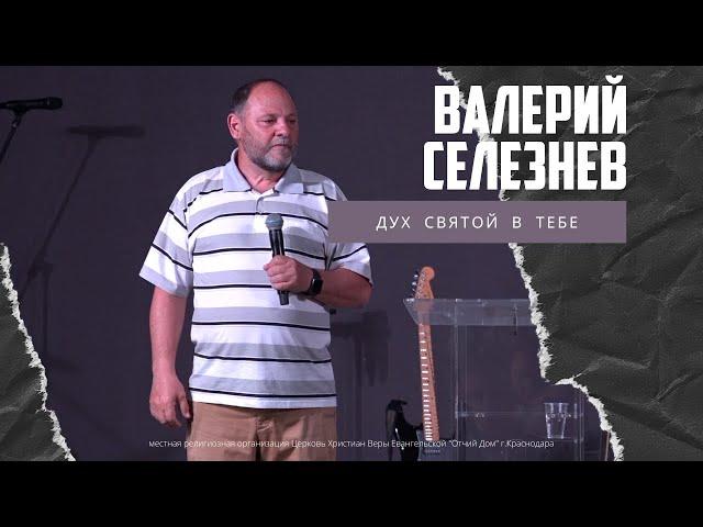 Валерий Селезнёв   Дух Святой в тебе