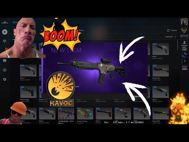 HAVOC COLLECTION PROFITABLE CS GO TRADE UP  #shorts