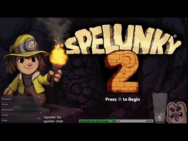 Spelunky 2 Playthrough: Part 1 (Sep 14th)