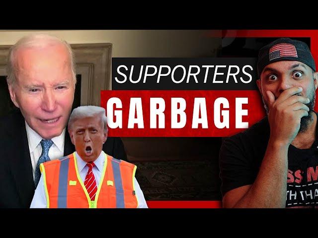 The Right’s Fake Outrage Over Biden’s Garbage Comments