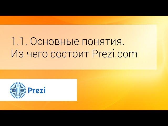 1.1. Основные понятия. Из чего состоит Prezi.com