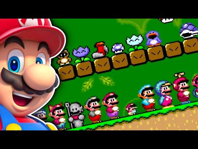 New Top Secret Area in Super Mario World! (Over 15 new power-ups!)