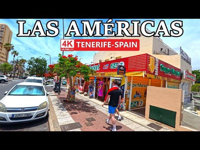 TENERIFE - LAS AMÉRICAS | What do these places look like?  4K Walk ● June 2025