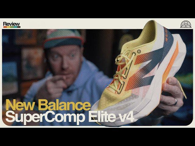 YOUR NEXT MARATHON SHOE? // New Balance SuperComp Elite v4 // Ginger Runner Review