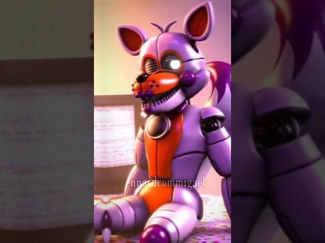 fnaf funtime foxy  x funtime lolbit  valentine