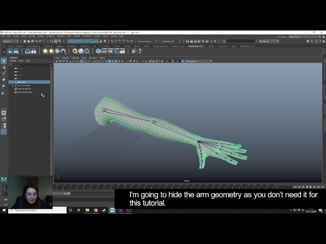 Joint Orientation - Maya Rigging for Beginners Part 2