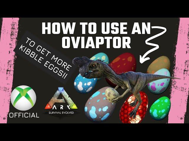 More eggs for your Kibble farm! Oviraptor tutorial! Ark Survival Evolved!