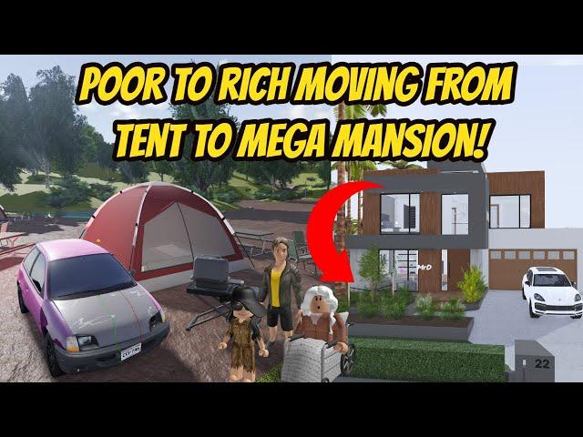 Greenville, Wisc Roblox l Poor to Rich Mega Mansion Moving Day Update Roleplay