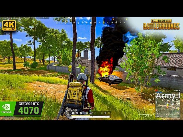 PUBG PC: TOP 1 DUO! Intense 4K PUBG Gameplay (No Commentary)