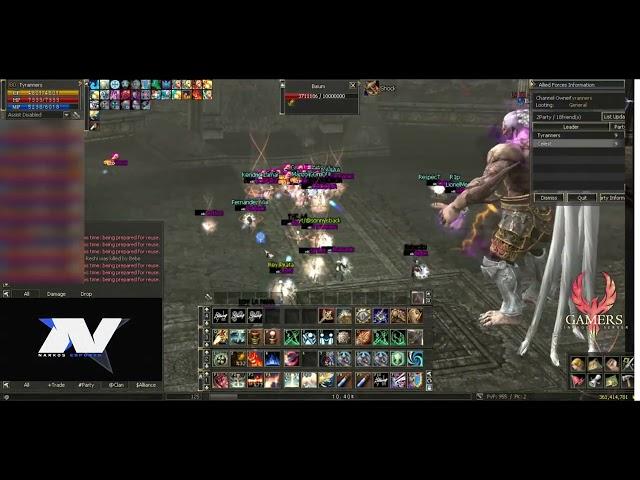 L2Gamers.cl #NarKoS - PvP en Baium (interlude server 100x)