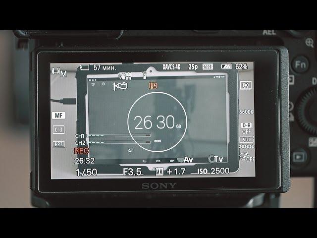 Sony a6300 4K Video overheating test.