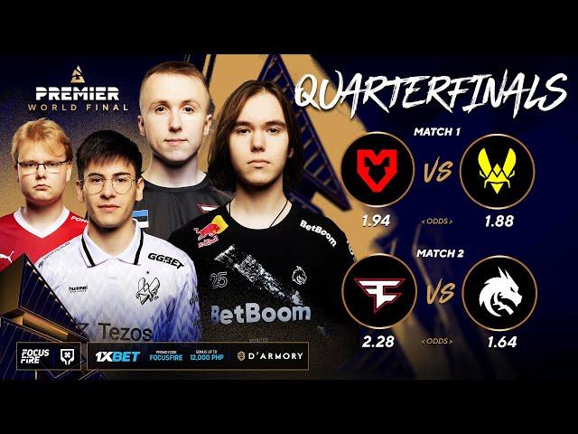 BLAST World Final 2024 | MOUZ vs Vitality , Spirit vs FaZe [FIL/ENG]