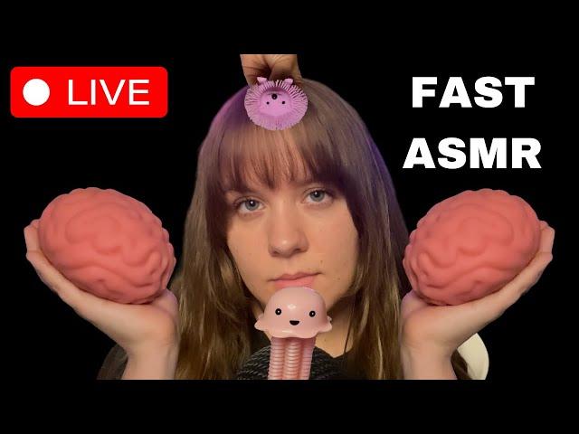 LIVE - Wanna Chill?  Fast ASMR Triggers 