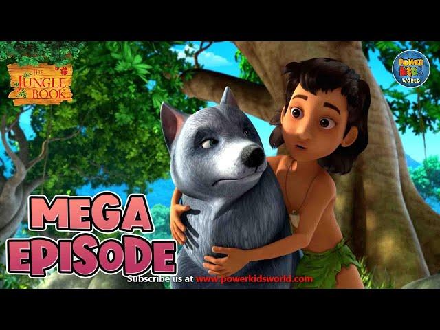 Jungle Book Mega Episode | JungleBook Cartoon For Kids | Funny Stories For Kids | Funny Wild Animals