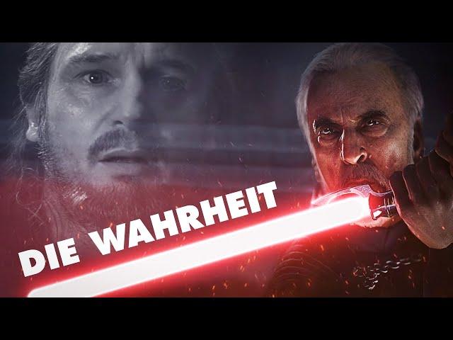 Der wahre Grund, warum Dooku den Jedi Orden verließ (NICHT Qui-Gons Tod)