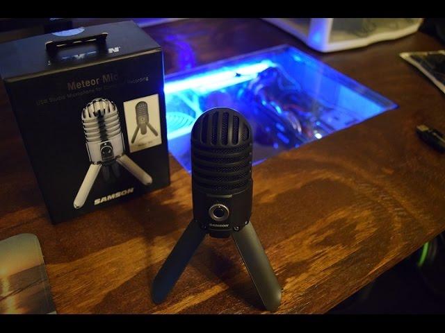 Samson Meteor Mic Sound Comparison & Review!