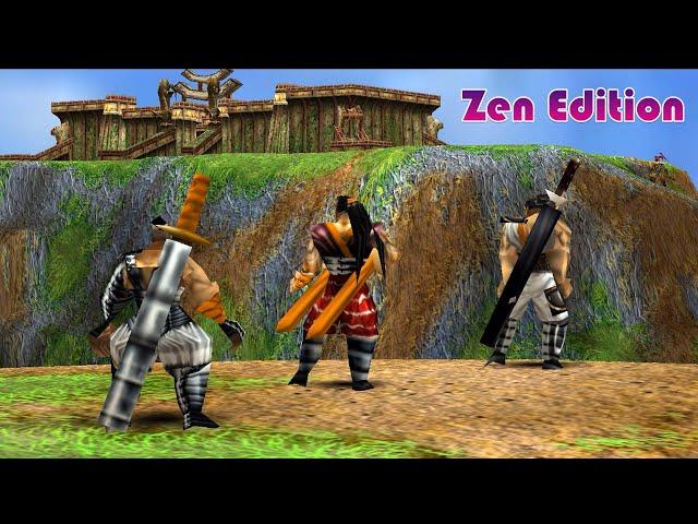 Zen Edition Battle Realms Walkthrough Kenji's Journey Dragon [Timestamps and Full HD]