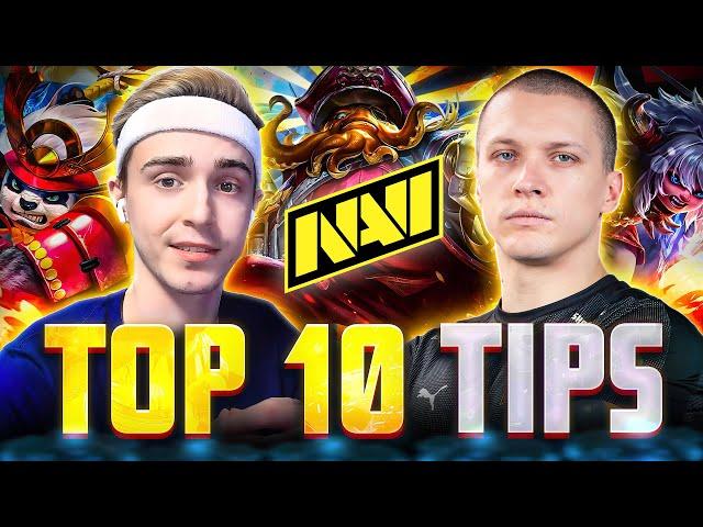 TOP 10 Tips & Tricks in Mobile Legends (NAVI Guide)