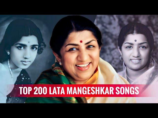 Top 200 Lata Mangeshkar Songs | Random Ranking | SangeetVerse