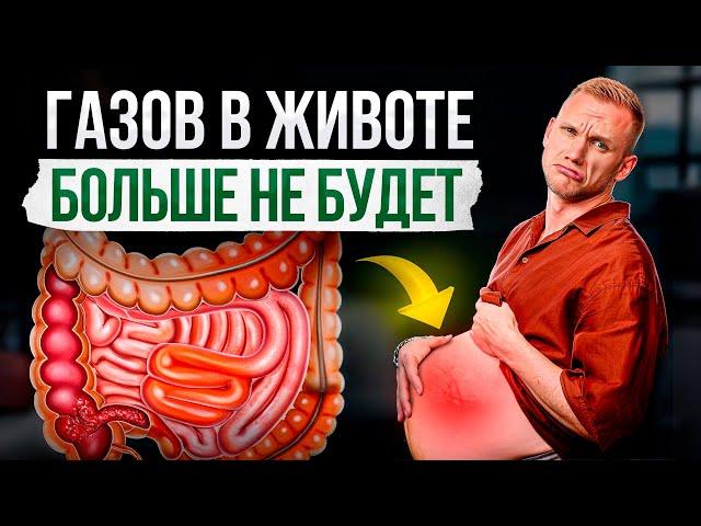 Забудьте про ВЗДУТИЕ ЖИВОТА навсегда! Научно доказано