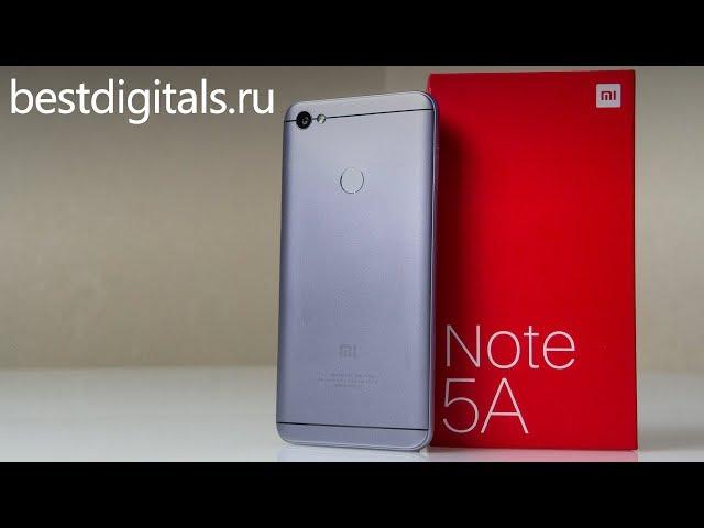 Обзор Xiaomi Redmi Note 5A 3/32Gb