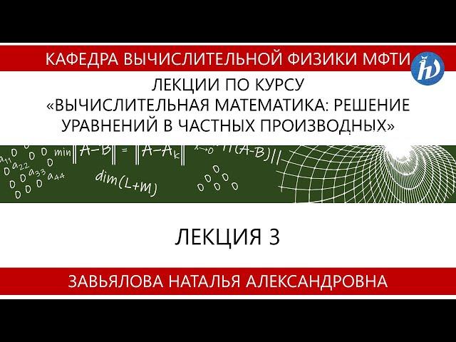 Лекция №3.1 Методы решения СЛАУ