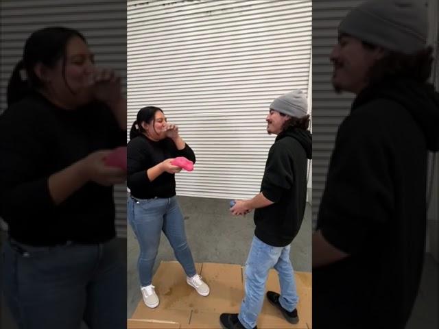 Doing The Tortilla Slap Challenge WITH SLIME 