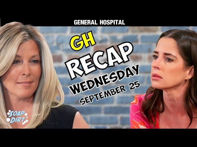 General Hospital Recap: Wednesday Sept. 25th - Carly’s Cold as Sam Begs – Molly Targets Sonny #gh