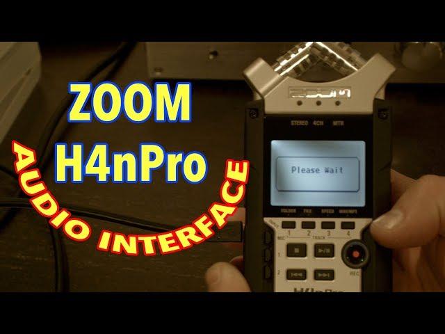 Zoom H4n Pro as Audio Interface for Mac or PC