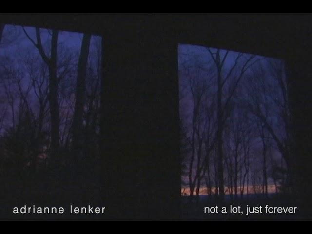 adrianne lenker - not a lot, just forever (official audio)