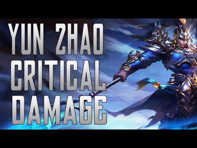 Mobile Legends Yun Zhao CRITICAL DAMAGE | Mobile Legends Yun Zhao Gameplay