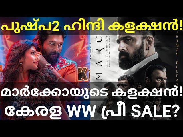 Marco Unni Movie Pre Sale Collection |Pushpa2 Hindi Boxoffice Collection #UnniMukundan #AlluArjun