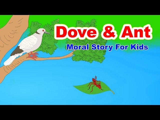 Dove And Ant Story In English I Moral Stories I Bedtime Stories For Kids I Panchatantra Stories