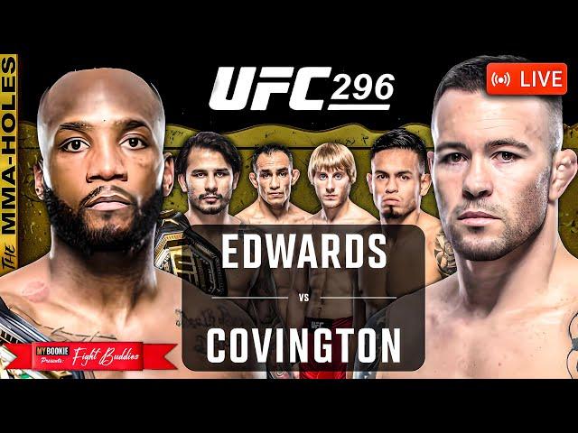 UFC 296: LEON EDWARDS x COLBY COVINGTON + PADDY PIMBLETT | LIVE Stream Commentary