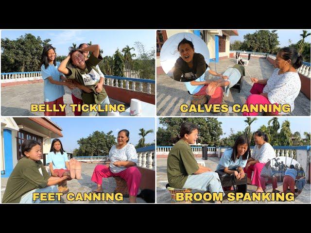 Broom Spenk vs Falal@ / Belly Tikling Calves Canning  / Priyasheetalgamez