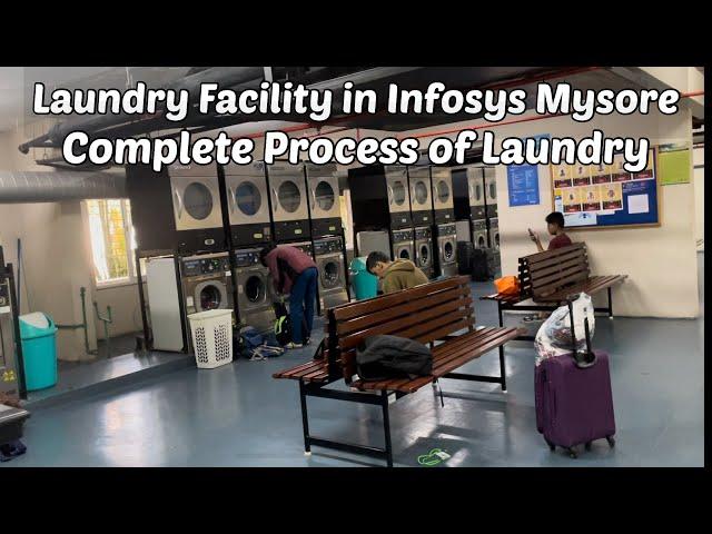 Laundry Facility in Infosys Mysore | Laundry in Infosys Mysore | Infosys Mysore Campus Tour