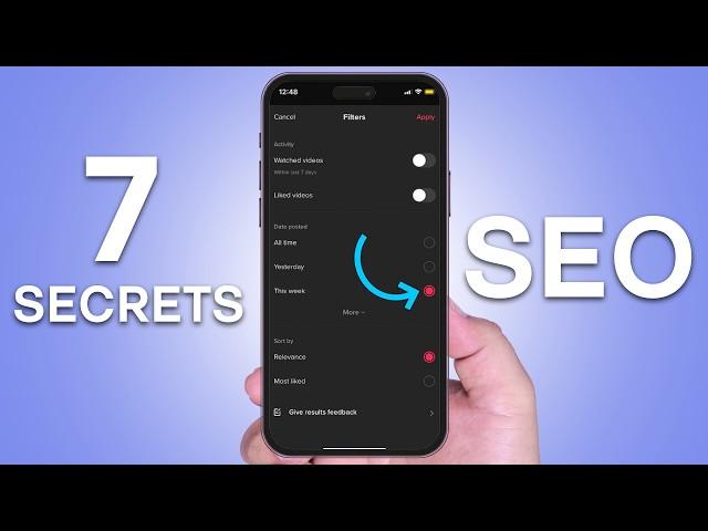 7 Tiktok SEO Secrets To Grow Faster On Tiktok In 2024