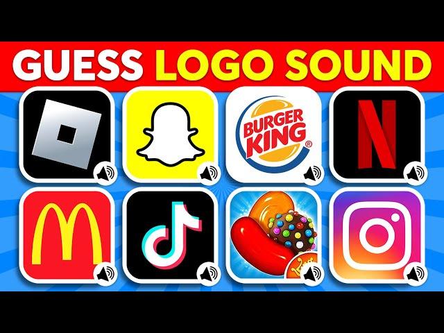 Guess The Logo Sound  McDonald's, Pepsi, Facebook, TikTok | Logo Quiz