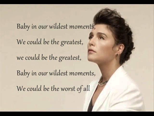 Jessie Ware - Wildest Moments Lyrics