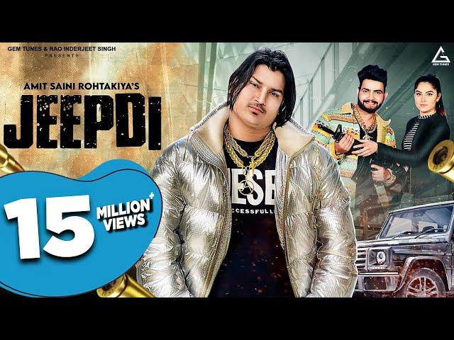 Jeepdi (Official Video) : Amit Saini Rohtakiya | Biru Kataria | Prabh Grewal | Haryanvi Song