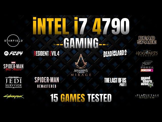 intel i7 4790 in Gaming | 15 Games Tested | i7 4790 Gaming