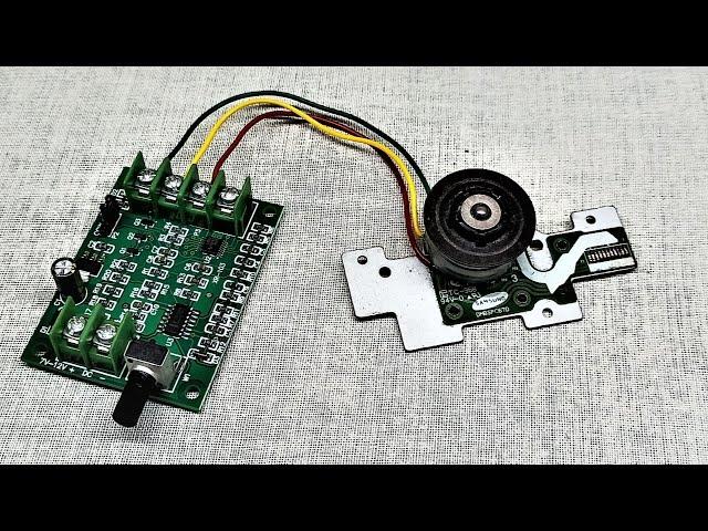 Don't Throw DVD Driver Motor Make it Reusable || Diy BLDC Motor