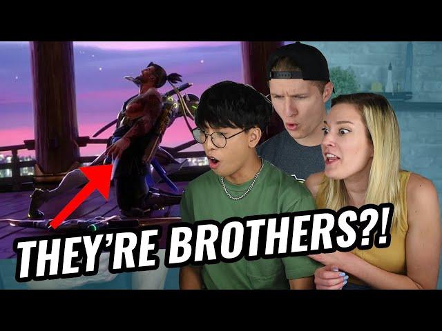 Non-Overwatch Players React to Overwatch Animated Short | "Dragons" (G-Mineo Reacts)