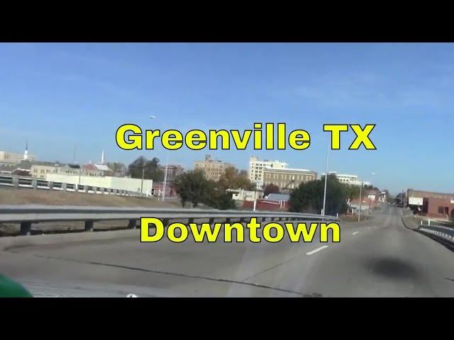 Greenville Texas Information Downtown Majors Field Courthouse Lee Street TX