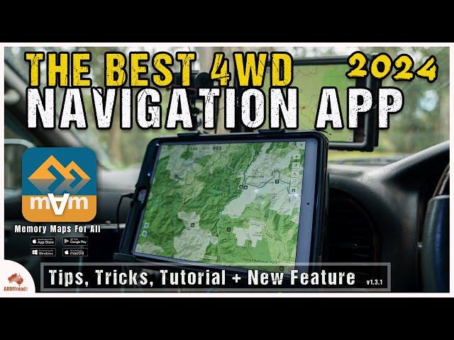 Memory Maps For All MMFA - Tested Over 60000 Km! The Ultimate 4wd Gps App Review: 2024